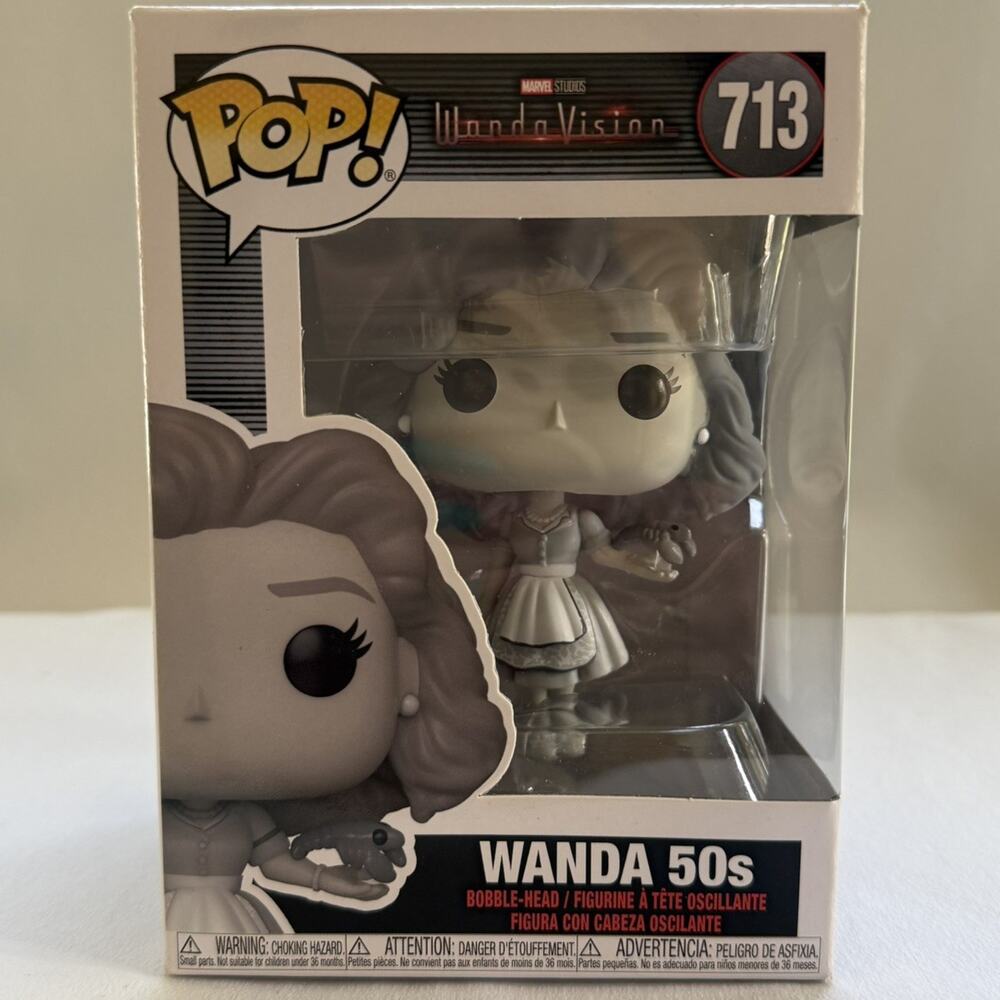 Funko Pop! Vinyl: Marvel - 50's Wanda (Black & White) #713